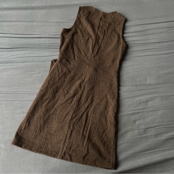 Madewell Wrap Dress in Olive - Picture 3 of 3